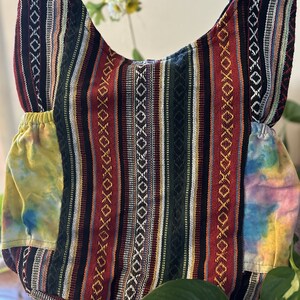 Customers Favorite 5* Bright & Colorful Hemp Mushroom Embroidery Hippie Crossbody bag Indian craftsmanship Durable Perfect for any occasion bild 10