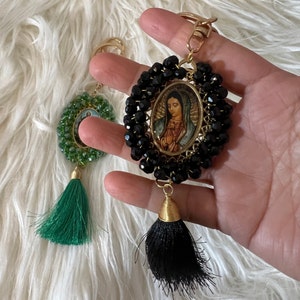 2 pack keychains. Our lady of Guadalupe and San Judas Tadeo key chain.