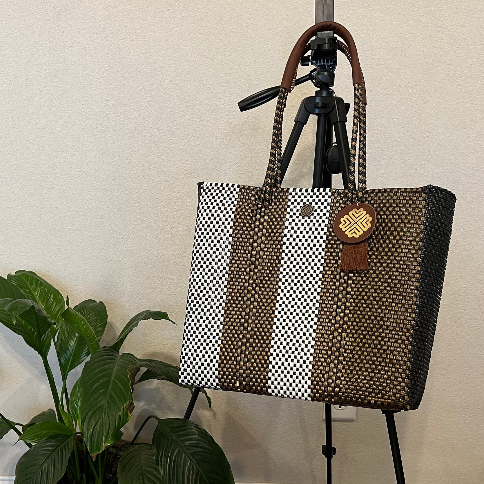 Multipurpose Eco Friendly Mercado Tote Bag / Hand Woven Durable