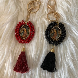 2 pack keychains. Our lady of Guadalupe and San Judas Tadeo key chain. Guadalupe