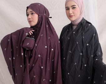 Zestaw modlitewny Syfa Mukena Travel, koreański materiał na spadochron