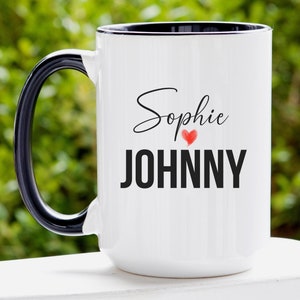 Personalized Mug for Boyfriend, Anniversary Mug for Boyfriend, Gift for Boyfriend Personalized, Gifts for Him, Custom Mug for Boyfriend