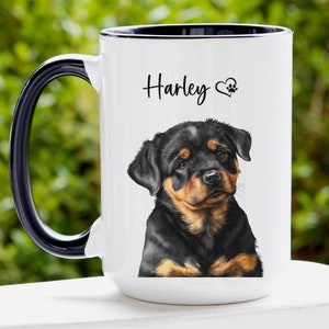 Coffee Mug Rottweiler - Etsy