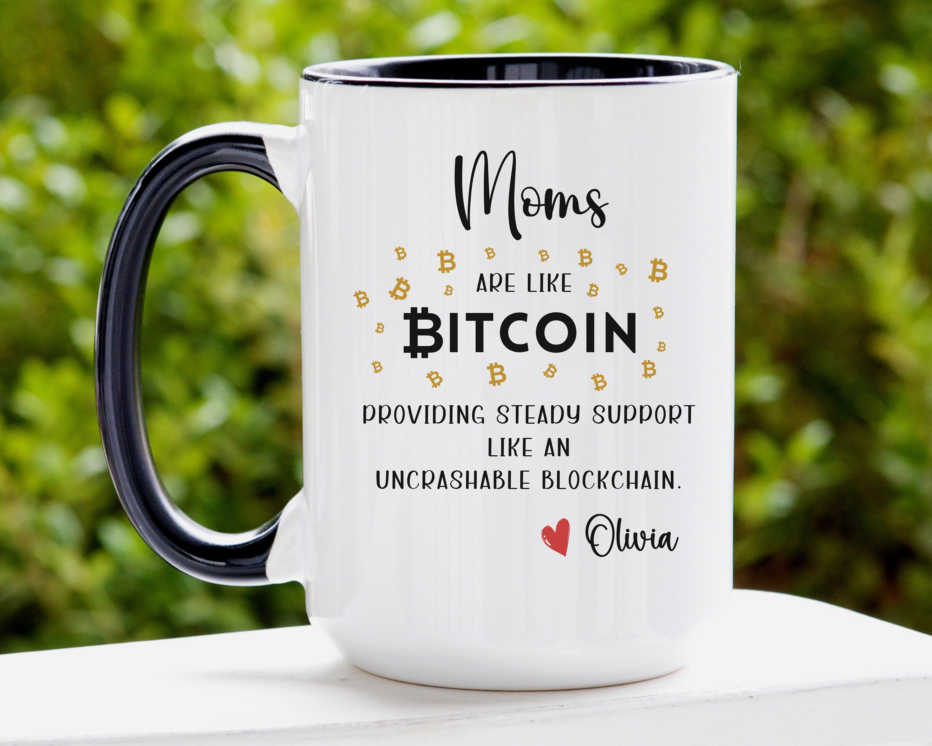 Personalized Mothers Day Gift From Daughter, Moms Are Like Bitcoin Mug,  Funny Quote Mug Gift for Mom, Gift for Bitcoin Mom, Humor Quote Mug - Etsy