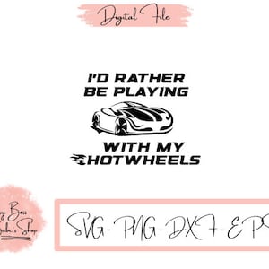 ホットウィールで遊びたい SVG カットファイル ベクター