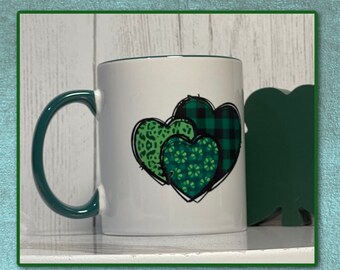 11 oz St. Patrick's Day Mug ~Dishwasher Safe!