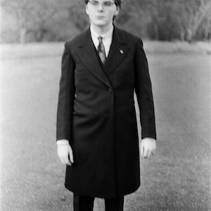 Early 1900s 1800s Black Wool Frock Coat Double Breasted High Quality