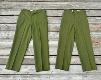 50s M-51 cargo pants 実物 medium/long Medium Long 50s US Army M-51 Cargo Pants / Field Trousers Cotton
