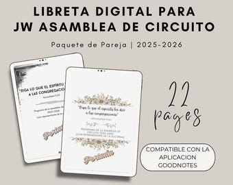 JW Libreta Digital Para Asamblea