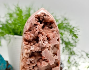 Extra kwaliteit roze amethist vrije vorm | Druzy roze amethist snijbasis | Roze amethistspecimen | Roze amethist geode