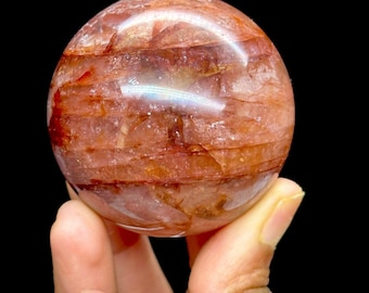 Fire Quartz Sphere