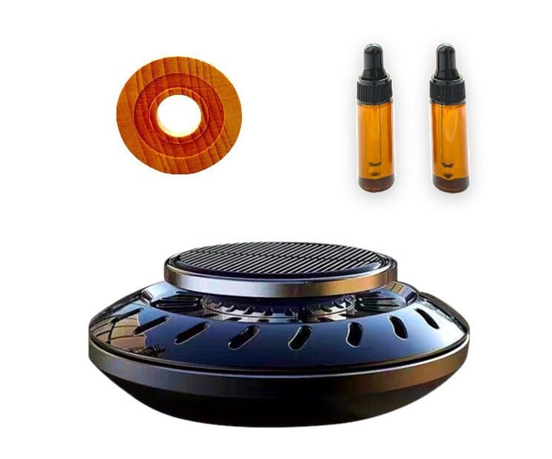 Kaufe Car Air Freshener,Rotating Solar Aromatherapy Essential Oil