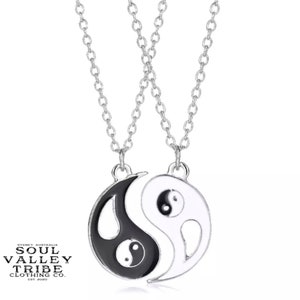 Yin & Yang Best Friends Forever Necklace
