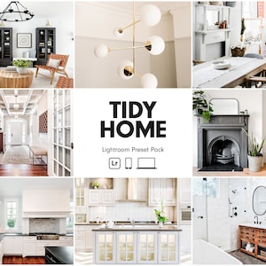 10 TIDY HOME Lightroom Presets | Real Estate Presets | Interior Preset | Clean Home Preset | Home Decor Presets | Home Presets | Real Estate