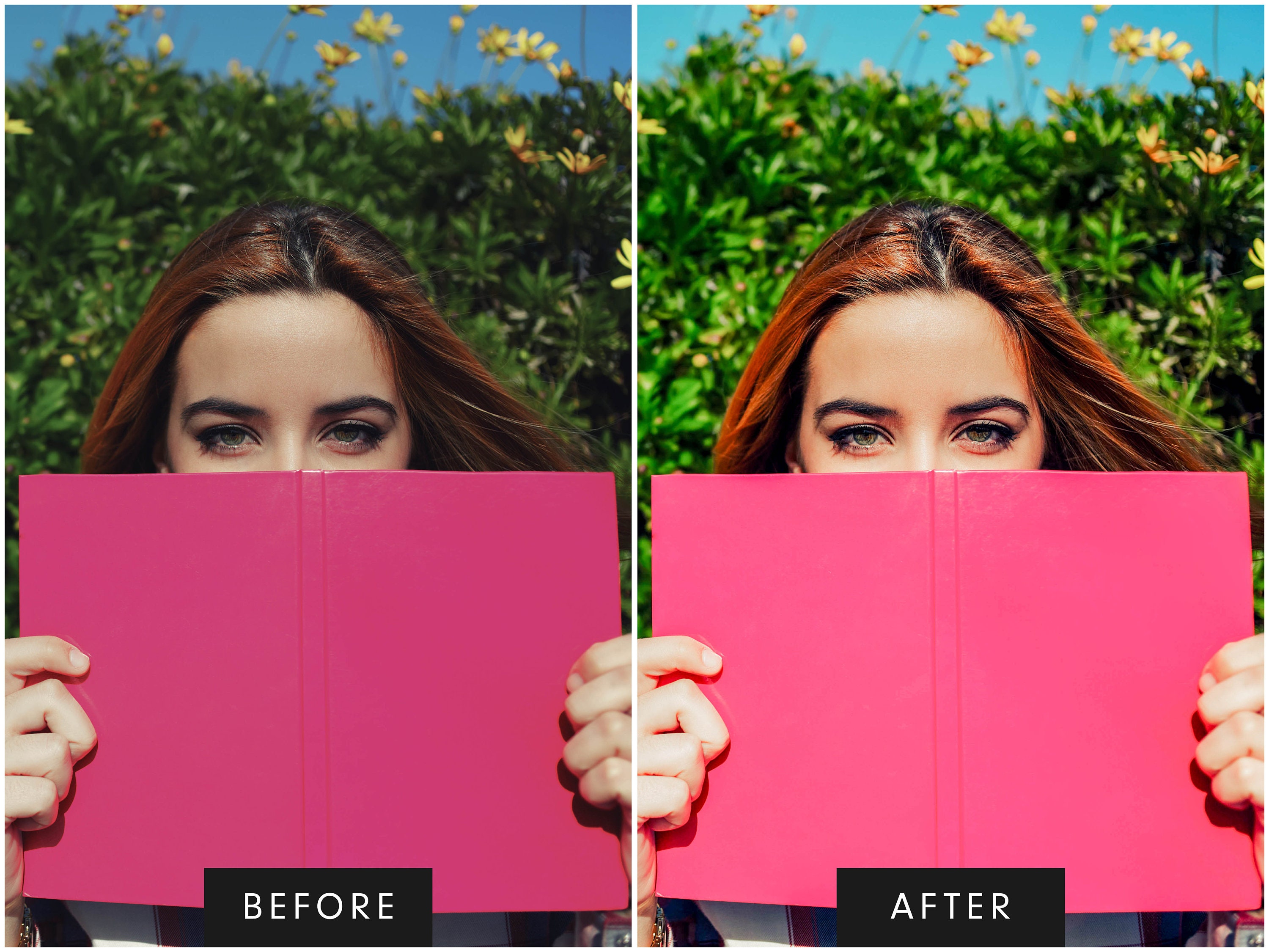 10 SPRING READS Lightroom Presets Colorful Bookstagram Etsy