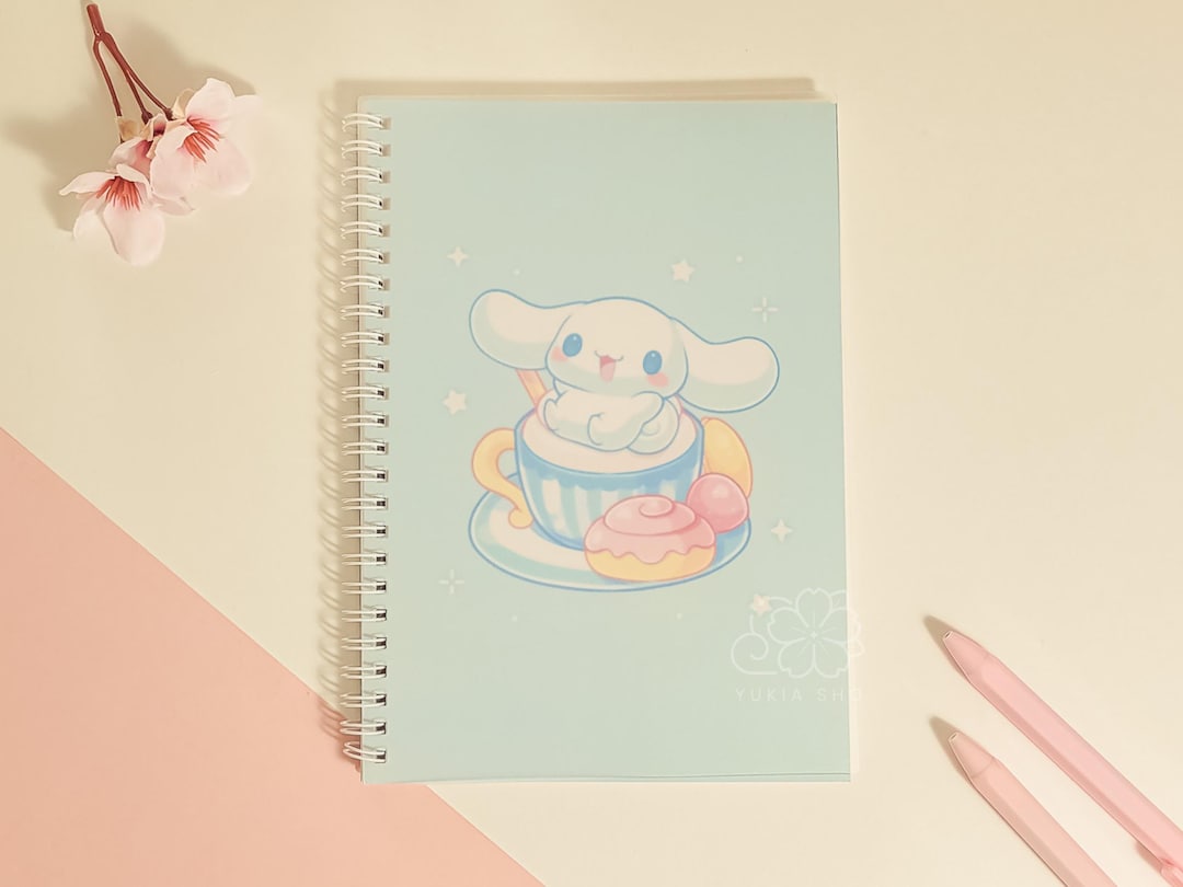 Cinna Bun A5 Reusable Sticker Book | Kawaii Sticker Organizer Album - Etsy