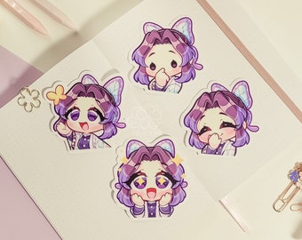 DS Shino 3" Vinyl Sticker Pack Anime Decal for Laptop, Journal, and More