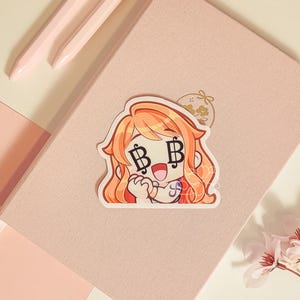 Sticker vinyle O P Namie Berry 3" | Sticker anime imperméable mignon pour bouteilles d'eau, ordinateurs portables, journaux, bagages et plus