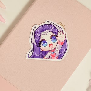 LoL Irelia Wave 3&quot; Vinyl Sticker | Cute Waterproof Anime Decal for Water Bottles, Laptops, Journals, Luggage & More