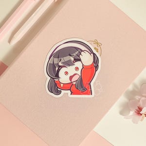 S Family Mommy NotLikeThis 3" Vinyl Sticker | Cute Waterproof Anime Decal for Water Bottles, Laptops, Journals, Luggage & More