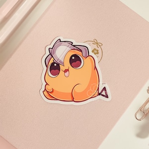 C S M Pup Wave 3&quot; Vinyl Sticker | Cute Waterproof Anime Decal for Water Bottles, Laptops, Journals, Luggage & More