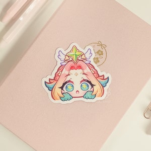 LoL Neeko Peek 3&quot; Vinyl Sticker | Cute Waterproof Anime Decal for Water Bottles, Laptops, Journals, Luggage & More