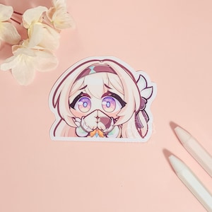 Firefly Shy Vinyl Stickers (3&quot;) |  Honkai: Star Rail Decal for Laptop, Journals and More