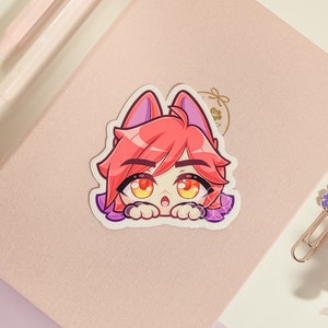 LoL Sett Peek 3&quot; Vinyl Sticker | Cute Waterproof Anime Decal for Water Bottles, Laptops, Journals, Luggage & More