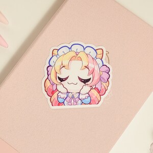 LoL Gwen UWU 3&quot; Vinyl Sticker | Cute Waterproof Anime Decal for Water Bottles, Laptops, Journals, Luggage & More