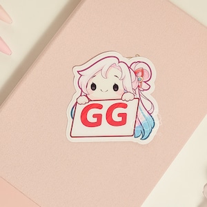 LoL Irelia GG 3&quot; Vinyl Sticker | Cute Waterproof Anime Decal for Water Bottles, Laptops, Journals, Luggage & More