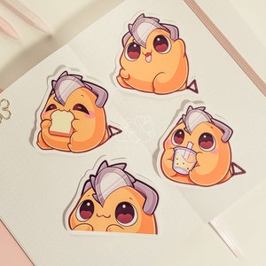 C S M Pup 3&quot; Vinyl Stickers | Cute Waterproof Anime Decal for Water Bottles, Laptops, Journals, Luggage & More