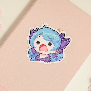 LoL Gwen D: 3&quot; Vinyl Sticker | Cute Waterproof Anime Decal for Water Bottles, Laptops, Journals, Luggage & More