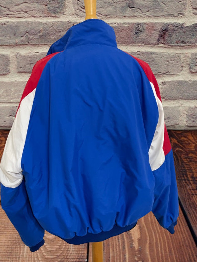 Vintage Mens Conoco Safety Jacket Red White Blue Size Large - Etsy