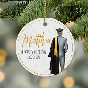 Personalized Graduation Ornament 2024: Keepsake Gift