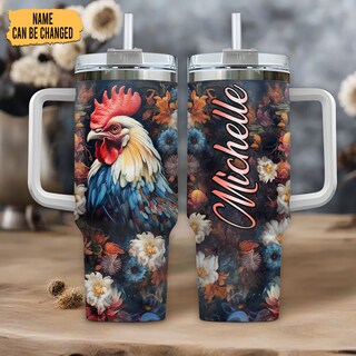 Tazza Personalizzata Con Pollo: Regalo Unico Con Nome E Messaggio – Colore Rosa Pulcino