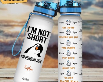 Botella De Agua Deportiva – 32 Onzas, 3 Tapas (con Pajita), 50 Bonitas Calcoanías, Aislaiento