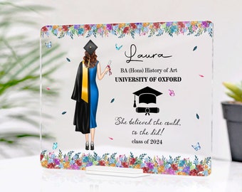 Targa Laurea | Cofanetto con Pergamena | congratulazioni per Diploma di Laurea | Regalo (Rosso