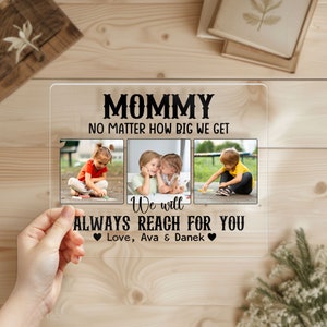 Personalized Mother Day Acrylic Photo Plaque-gifts for Mom From Daughter, Son-mother's Day Gifts ...