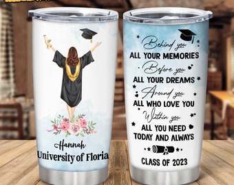 Personalized Graduation Tumbler, Mastered It Graduation Gift, Graduation Tumbler Gifts For Her, Him, High school grad gift, Graduation Gifts