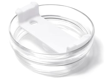 40 Oz Tumbler Lid Replacement: Spill-Proof Clear Lid
