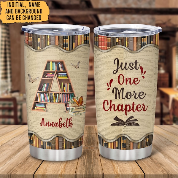 Personalized Book Lover Tumbler, Book Lover Gifts, Book Lover, Gifts Mother's Day, Straw Book Cups, Girls Gifts, Bookworm Gifts for Women