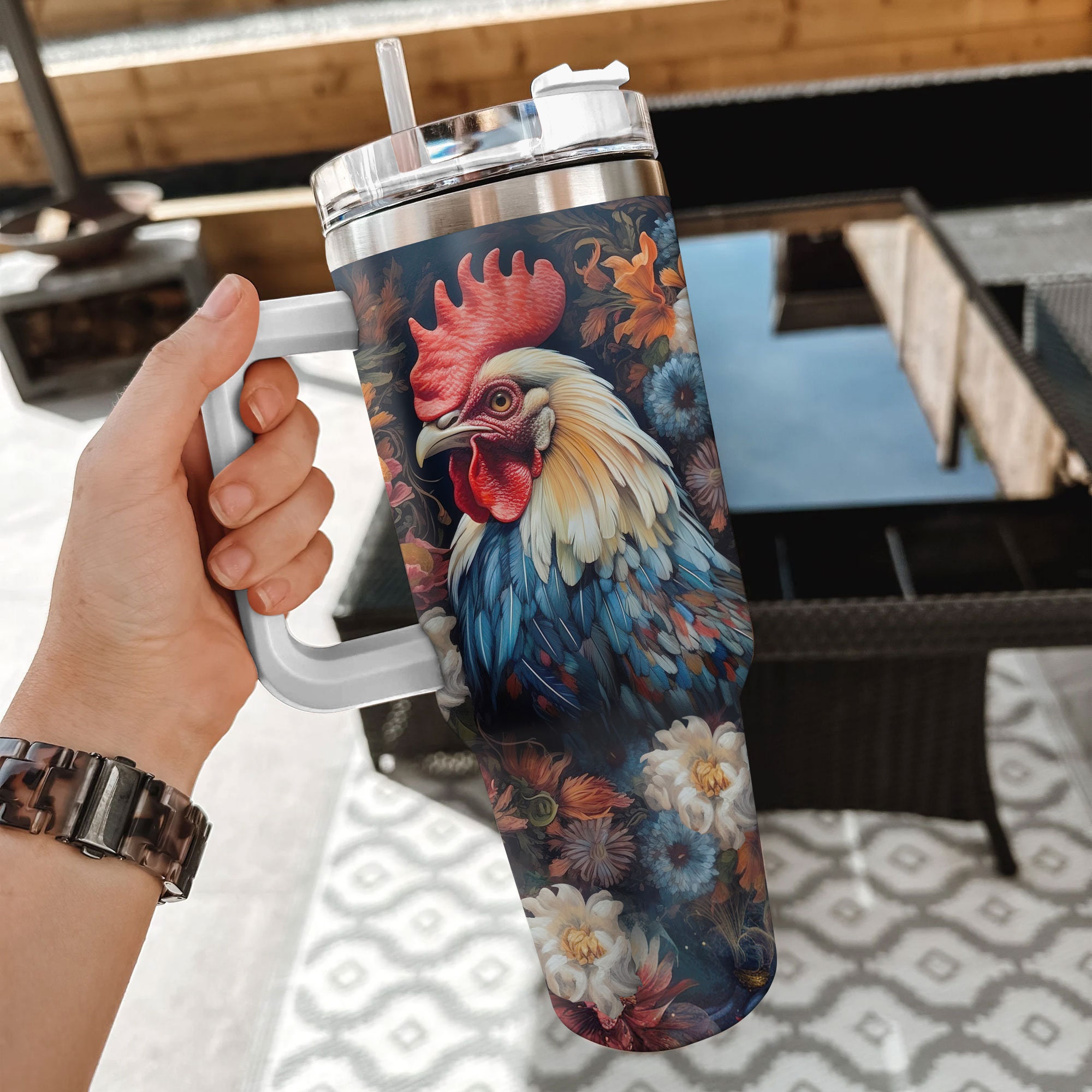 Tazza Personalizzata UniGift Con Design Pollo Rosa – Regalo Unico Con Nome E Messaggio – Ceramica 11oz, Lavabile In Lavastoviglie - copertina