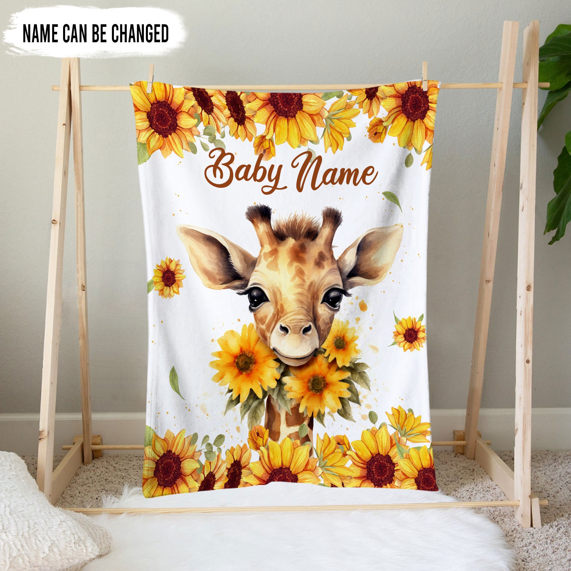 Baby giraffe blankets sale sale