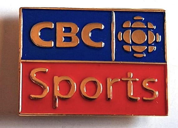 1997 CBC Sports MEDIA PIN - Canadian Broadcasting Corporation