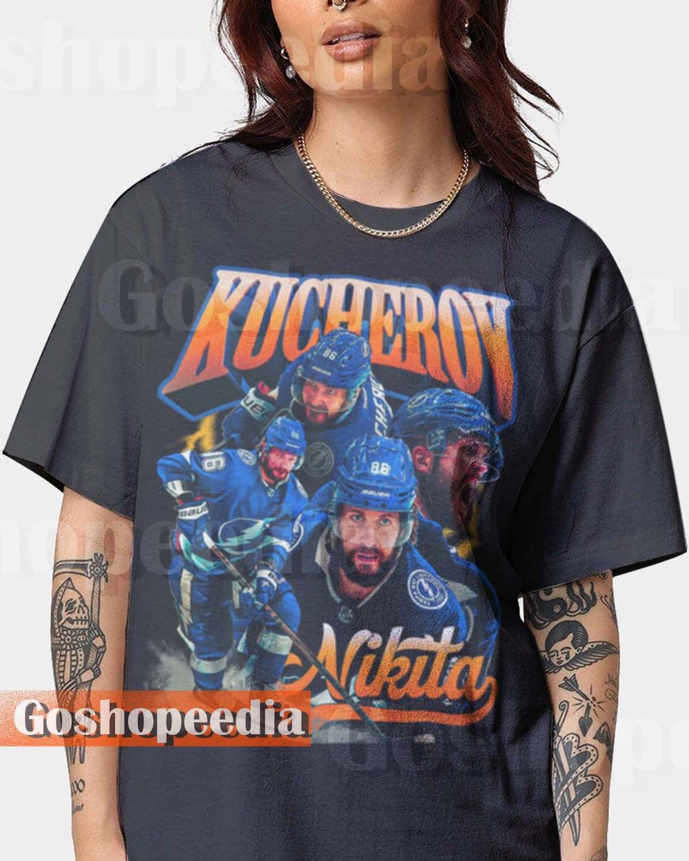 Nikita Kucherov $18 over the cap shirt - Dalatshirt