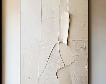 beige texture art,organic shapes texture painting,minimalist art,beige wall art,beige living room decor,3d heavy texture,beige abstract art