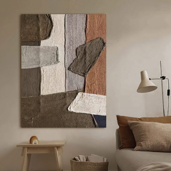 Brown Canvas Wall Art Brown and Grey Wall Art Brown and Grey Minimalist Art Brown and Grey Abstract Painting Brown and Grey Wall Decor - Etsy Norway
