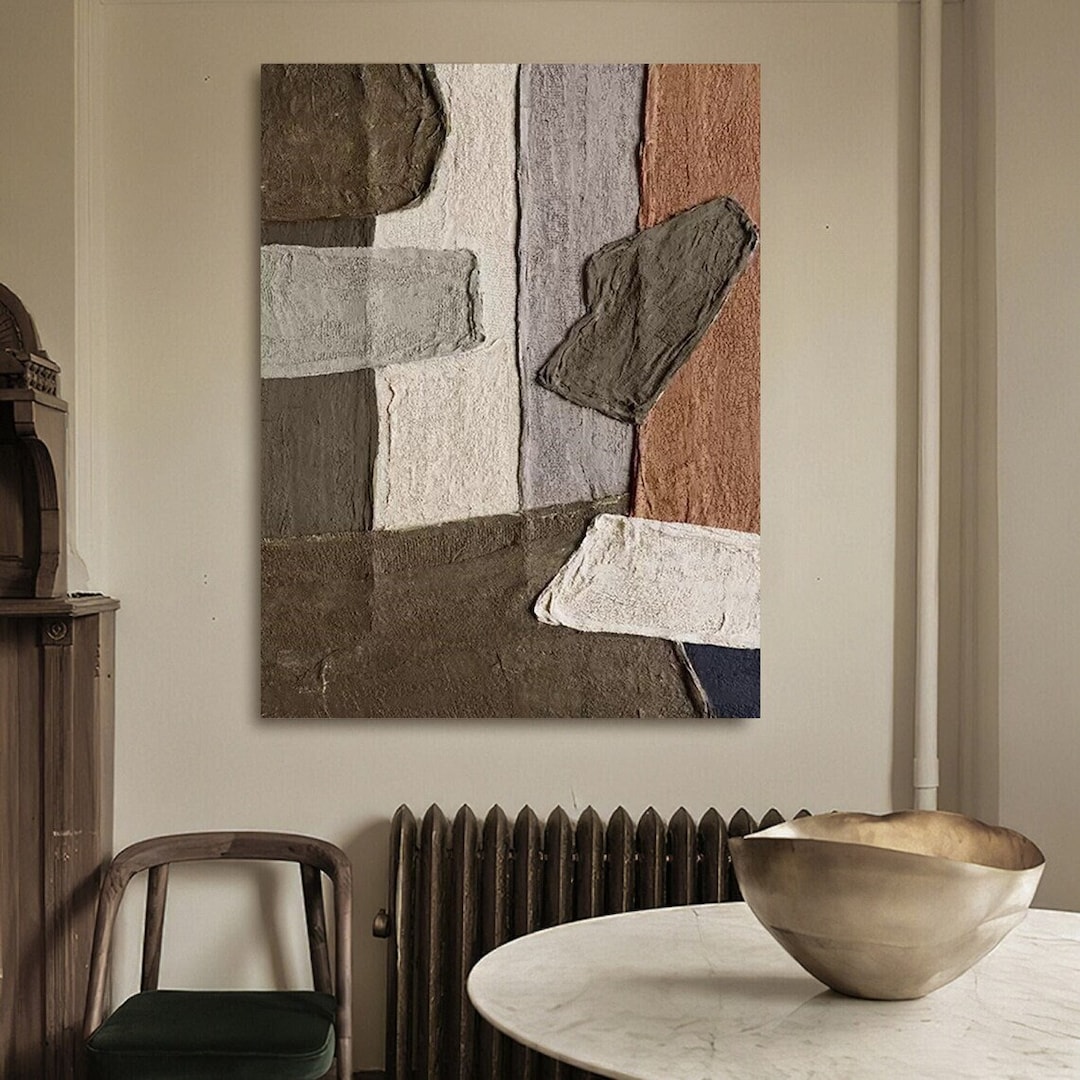 Brown Canvas Wall Art Brown and Grey Wall Art Brown and Grey Minimalist