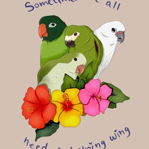 CHARITY EVENT PRINT: All Proceeds will go to avian rescues