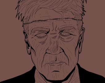 David Lynch - Horror Mini Print